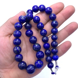 115 Grams Beautiful Blue Color Lapis Lazuli Beads Strand, Lapis Stone, Lapis Beads, Lapis Beads Strand
