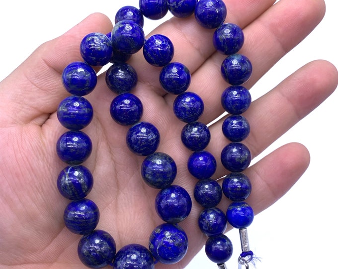 115 Grams Beautiful Blue Color Lapis Lazuli Beads Strand, Lapis Stone, Lapis Beads, Lapis Beads Strand