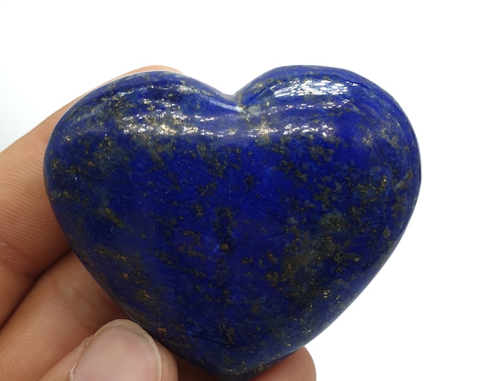 85g Amazing Quality Lapis Lazuli Heart, Lapis Heart, Lapis Stone Heart, Lapis Heart Stone, Lapis Lazuli, Lapis Crystal Heart, Lapis Crystal