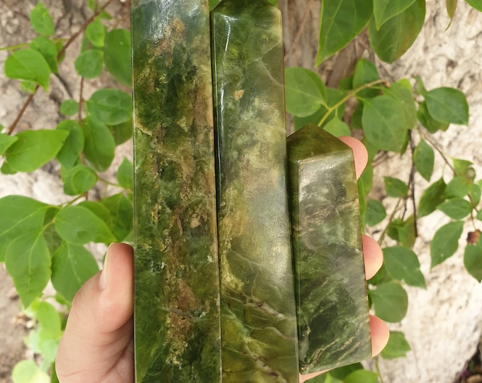 Amazing Quality Green Color Jade, Green Jade Towers, Jade Towers, Green Jade Towers, Jade Obelisks, Jade Stone Obelisk,