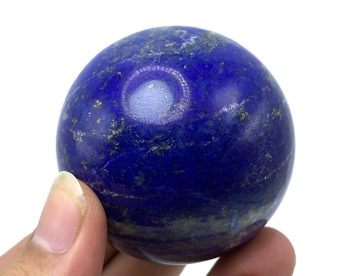 270 Grams Best Quality Lapis Lazuli Sphere, Lapis Sphere, Lapis Lazuli Ball, Lapis Lazuli Sphere, Lapis Crystal Sphere, Lapis Crystal Ball