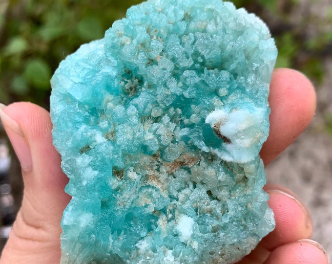 160g Greenish Blue Smithsonite Specimen, Smithsonite Stone, Smithsonite Specimen, Smithsonite Blue Specimen, Aragonite, Aragonite Specimen