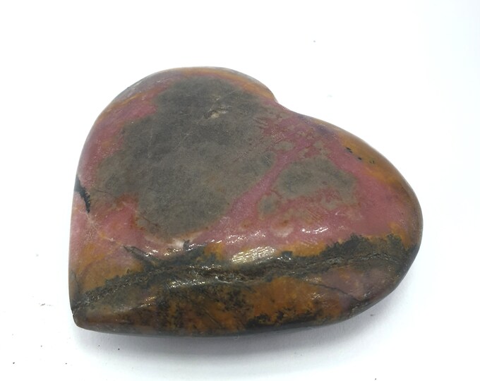 Amazing Quality Pink Rhodonite Heart, Rhodonite Heart, Rhodonite Heart Stone, Pink Rhodonite Heart, Rhodonite Stone, Pink Rhodonite,