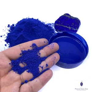 Pigmento azul lapislázuli 100 % genuino de calidad AAA, pigmento para pintar lapislázuli, pigmento para pintar lapislázuli, pigmento lapislázuli, pigmento lapislázuli en polvo