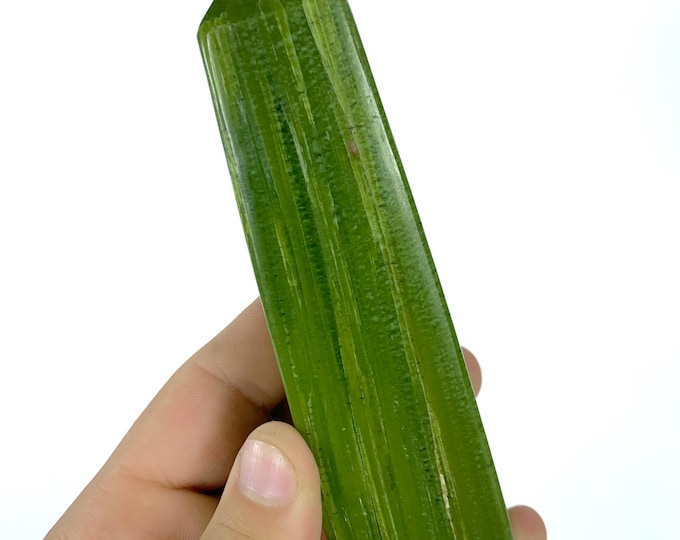 Great Quality Green Color Tremolite Tower,Obelisk, Tremolite Stone, Green Tremolite, Tower, Tremolite Obelisk, GreenTremolite Obelisk
