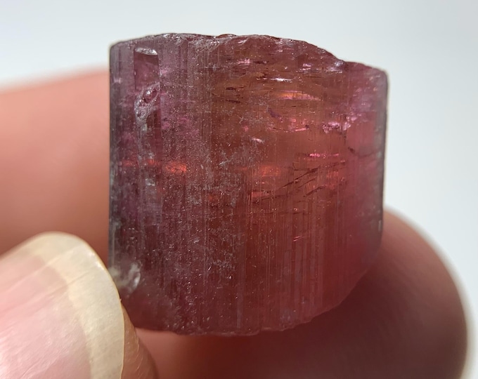 34.55 CT's Beautiful Red Rubellite Tourmaline Crystal, Rubellite Tourmaline, Red Rubellite Crystal, Red Tourmaline Crystal, Tourmaline