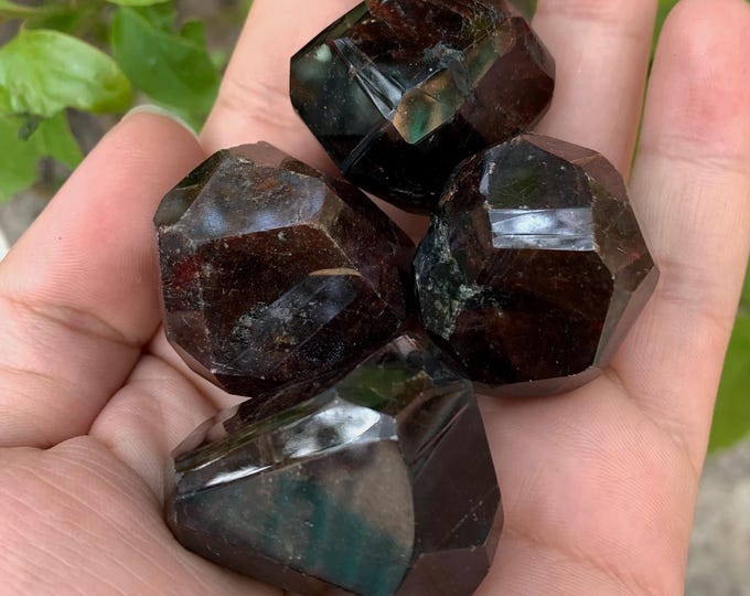 4 Pcs Nice Quality Red Almandine Faceted Garnet, Faceted Almandine Garnet, Almandine Faceted Garnet, Polished Almandine Garnet, Garnet Stone