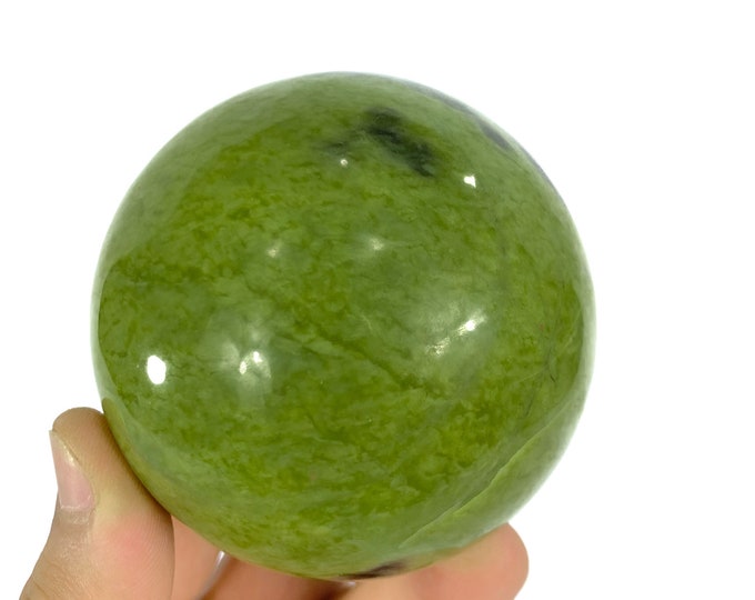570g Beautiful Yellow Jade Sphere, Shah Maqsood Jade, Jade Sphere, Shah Maqsood Jade Sphere, Yellow Jade Sphere, Sphere, Jade Ball, Jade