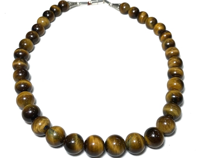 90 Grams Tiger Eye Beads Strand, Tiger Eye Bead Strand, Tiger Eye, Tiger Eye Beads, Tiger Eye Stone, Tiger Eye Beads Strand