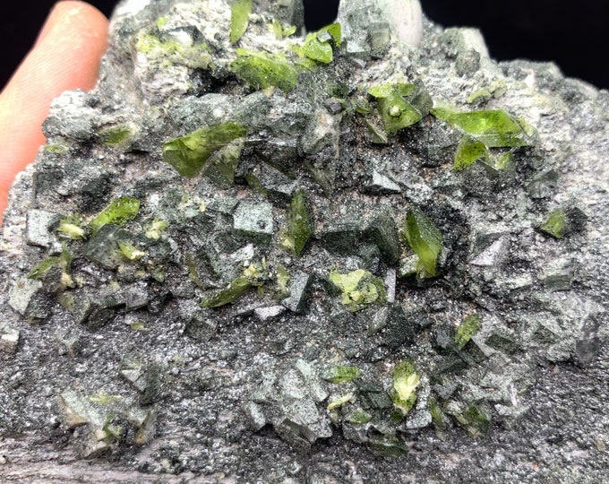 Green Colour Titanite Specimen,Titanite, Titanite Specimen, Titanite Crystal Specimen, Sphene Specimen, Titanite ( Sphene) Specimen, Sphene