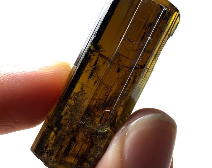 100 Ct's Beautiful Natural Epidote Crystal, Epidote Crystal, Epidote Stone Crystal, Epidote, Brown Epidote Crystal, Natural Epidote, Epidote