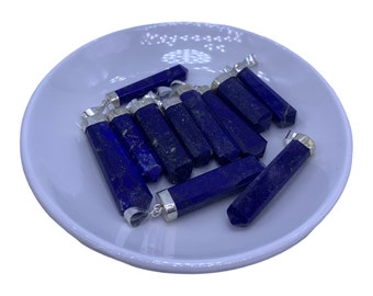 Great Quality Blue Color Lapis Lazuli Pendant Crystals, Lapis Pendants, Lapis Stone, Lapis Crystals