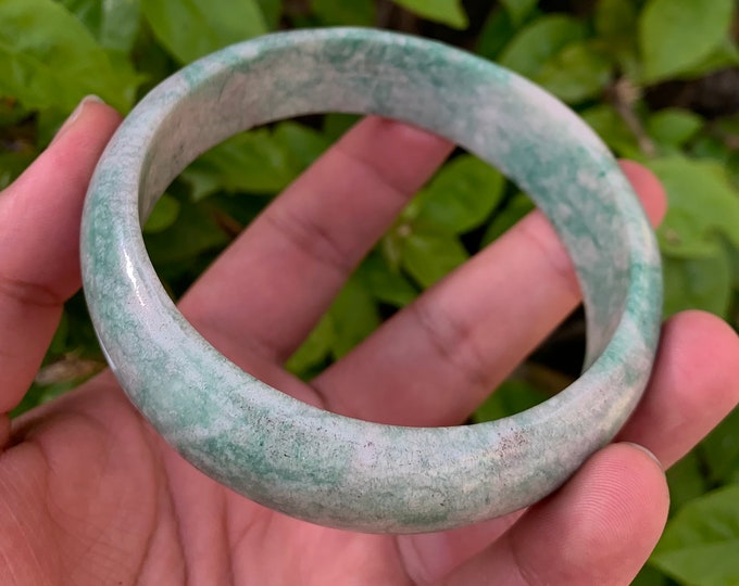 105g Beautiful Green Aventurine Bangle, Aventurine Bangle, Aventurine Stone Bangle, Green Aventurine Bangle, Aventurine, Green Aventurine