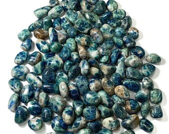 Natural Fluorescent UV Blue Afghan Sodalite Tumbles, Sodalite Tumbles, Blue Sodalite Tumbles, Sodalite Tumble Stone, Sodalite, Tumbles