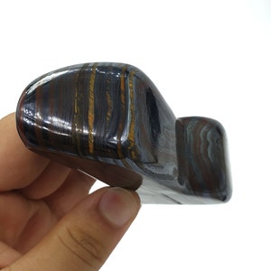 Super Quality Tiger Iron Stone, Tiger Iron Free Form, Tiger Eye Iron Free Form,  Tiger Eye Iron Stone, Free Form 390 Grams