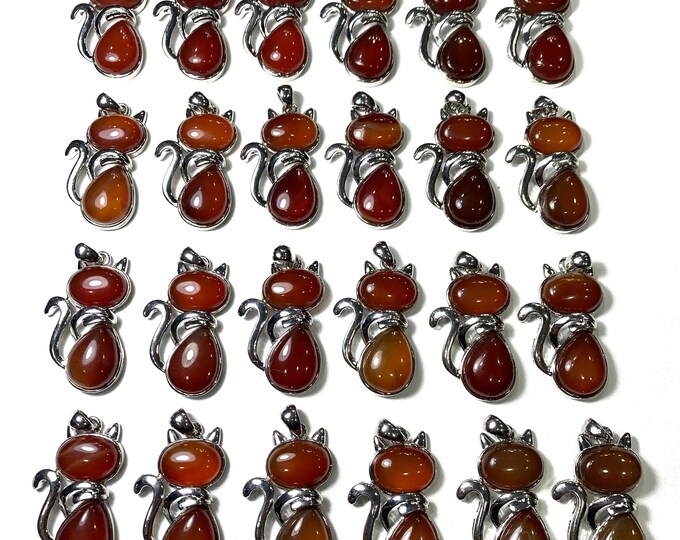 Beautiful Red Agate Pendants, Red Agate Pendant, Agate Pendants, Cat Shape Pendants, Cat Shape Agate Pendants, Pendants, Red Agate, Agate