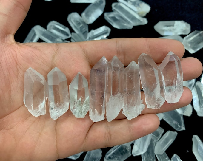 Natural Terminated Quartz Crystals, Quartz Crystals, Natural Quartz Crystals, Quartz Natural Points, Terminated Quartz Crystals, Quartz