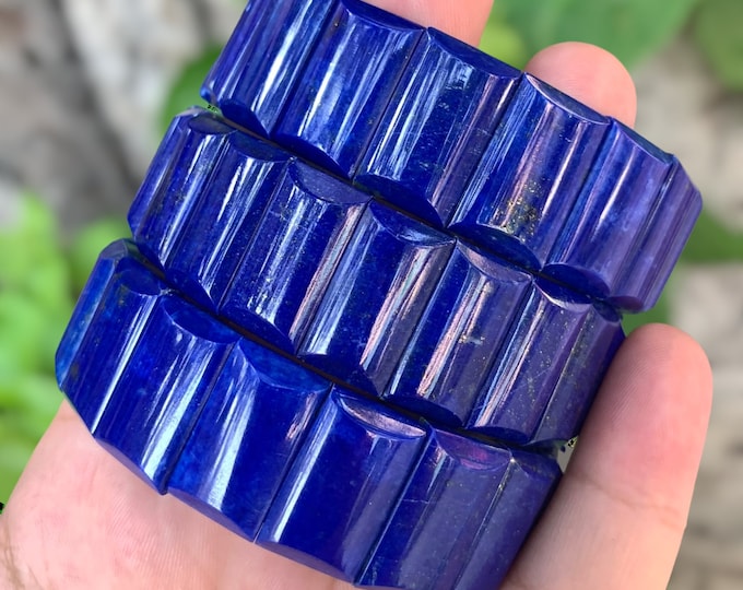 Beautiful Blue Color Lapis Lazuli Bracelets, Lapis Stone, Lapis Bracelets, Lapis Lazuli, Healing Stone, Lapis Bracelet Stone