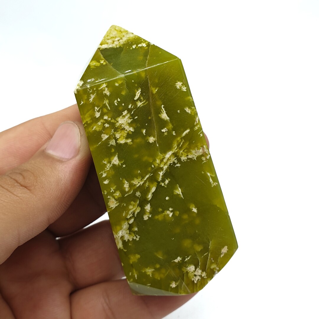 Amazing Quality Green Color Serpentine Tower, Serpentine Obelisk ...
