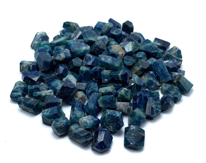 Natural Blue Afghan Sodalite Faceted Tumbles, Sodalite Tumbles, Blue Sodalite Tumbles, Sodalite Facet Tumbles, Sodalite, Sodalite Stone