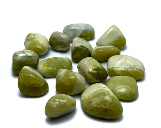 15 Pieces Best Quality Yellow Shah Maqsood Jade Tumbles, Yellow Jade Tumbles, Afghan Jade Tumbles, Yellow Jade , Jade Stone Tumbles 198g
