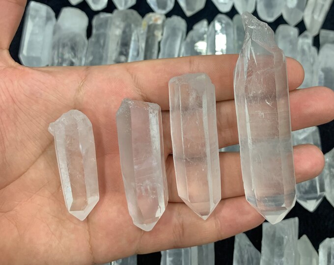 Natural Terminated Quartz Crystals, Quartz Crystals, Natural Quartz Crystals, Quartz Natural Points, Terminated Quartz Crystals, Quartz