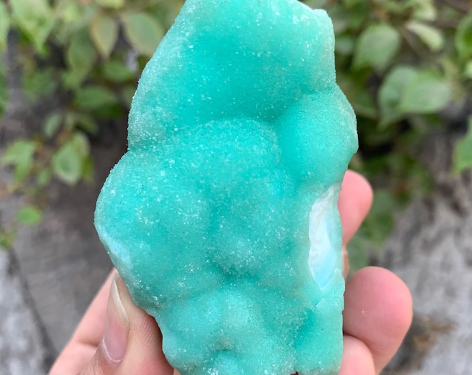 268g Beautiful Color Aragonite Specimen, Aragonite Stone, Aragonite Specimen, Aragonite Blue Specimen, Specimen, Blue Aragonite Specimen