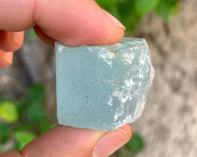 130 Ct Blue Color Aquamarine Crystal, Blue Aquamarine, Aquamarine Stone, Aquamarine Crystal