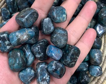 Great Quality Blue Color Apatite Tumbles, Apatite Tumbles, Blue Apatite Tumbles, Apatite Stone Tumbles, Apatite Stone, Apatite Blue Tumbles