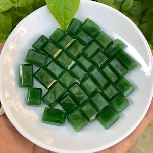 Green Nephrite Jade Cabochons, Nephrite Jade Cut Cabochons, Nephrite Jade, Jade Cabochons, Nephrite Cabochons, Nephrite Green Cabochons