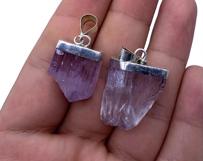 Top Quality Pink Color Kunzite Pendant Crystals, Kunzite Pendants, Pink Kunzite, Kunzite Crystal Pendants
