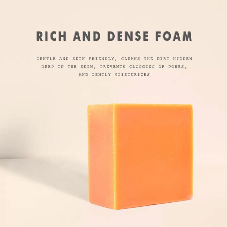 Sea Moss and Turmeric Soap 3.5 Oz. With 4 Oz. Shea Butter Etsy