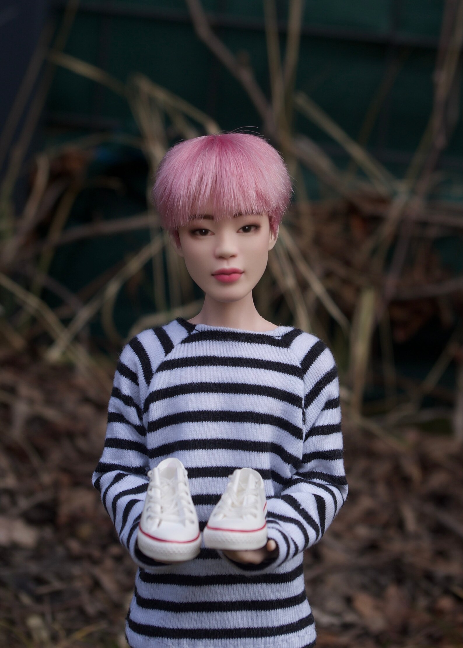 OOAK repaint BTS Mattel doll JIMIN Spring day | Etsy