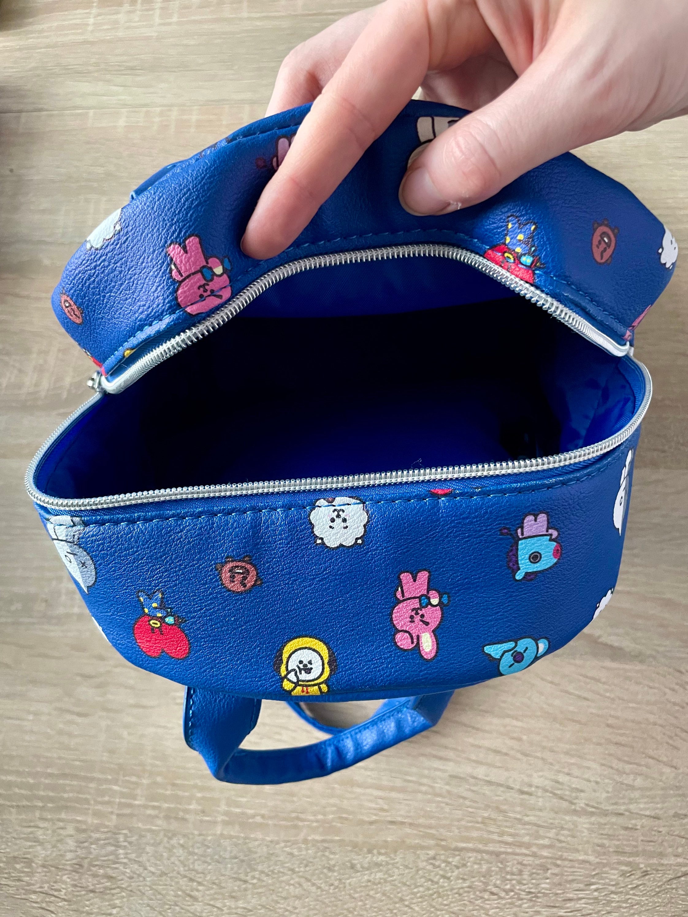 BT21 Blue Backpack BTS - Etsy