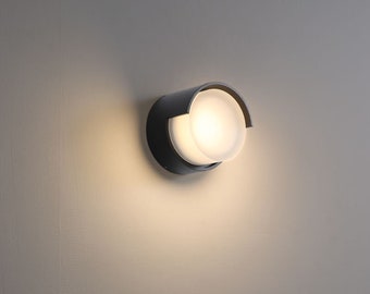 Exterior Wall Light, Black Outdoor Wall Sconce, Porch Light, Bulkhead Lamp, Outside Lighting