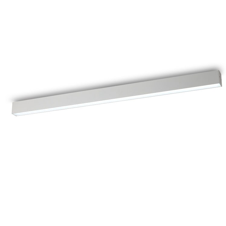 Linear Light Sleek 20 Watt White LED Ceiling Light 1200mm Surface