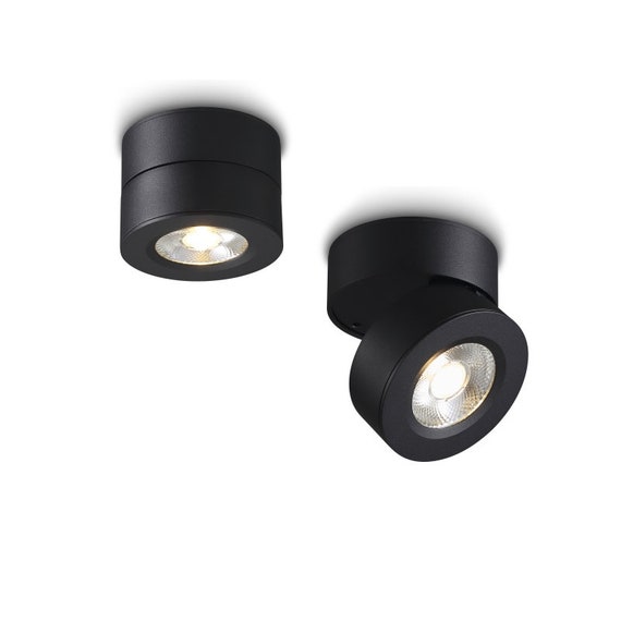 5 Watt Adjustable Surface Downlight Round Tilting Spotlight Sleek Lighting Solution Gimbal Ceiling Light