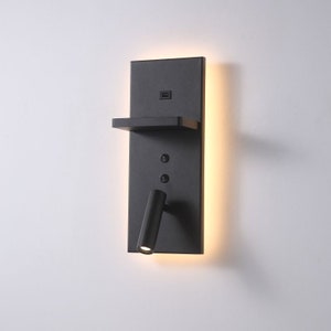 Wall reading 2024 light with switch