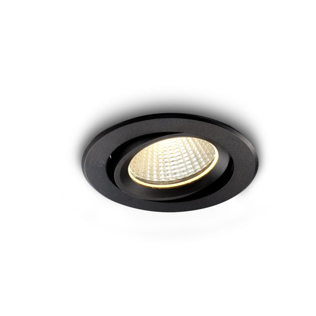 Demon Vrijgevigheid verrader 9 Watt Black IP65 LED Downlight Fitting LED Recessed Soffit - Etsy Sweden