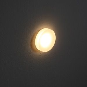 Round 1 Watt Recessed LED Wall Light - Decorative LED Step Light - Interior Wall Light Fixture - Low Level Effect Wall Lighting