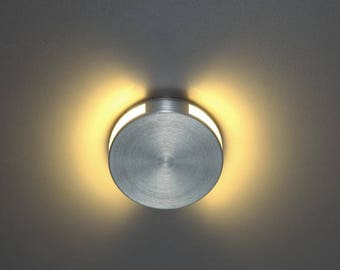 Round 1 Watt Recessed LED Wall Light - Mini Low Level LED Marker Lighting - Stairway Lighting - Stair Riser Light Fitting - Recessed