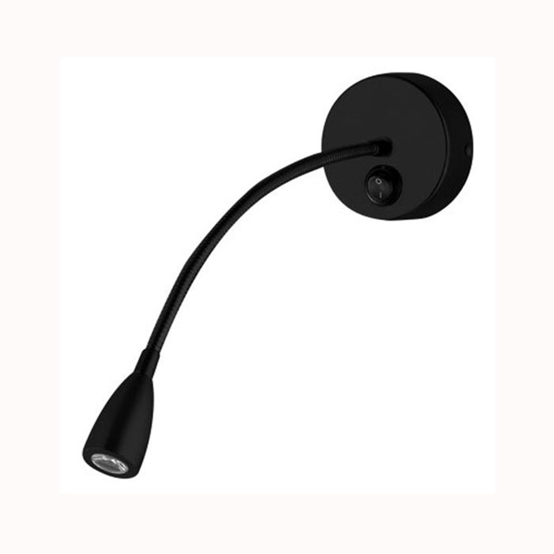 Flexible Reading Lamp Bedside Light Black Bedroom Wall Sconce Book Reading Light Etsy Australia
