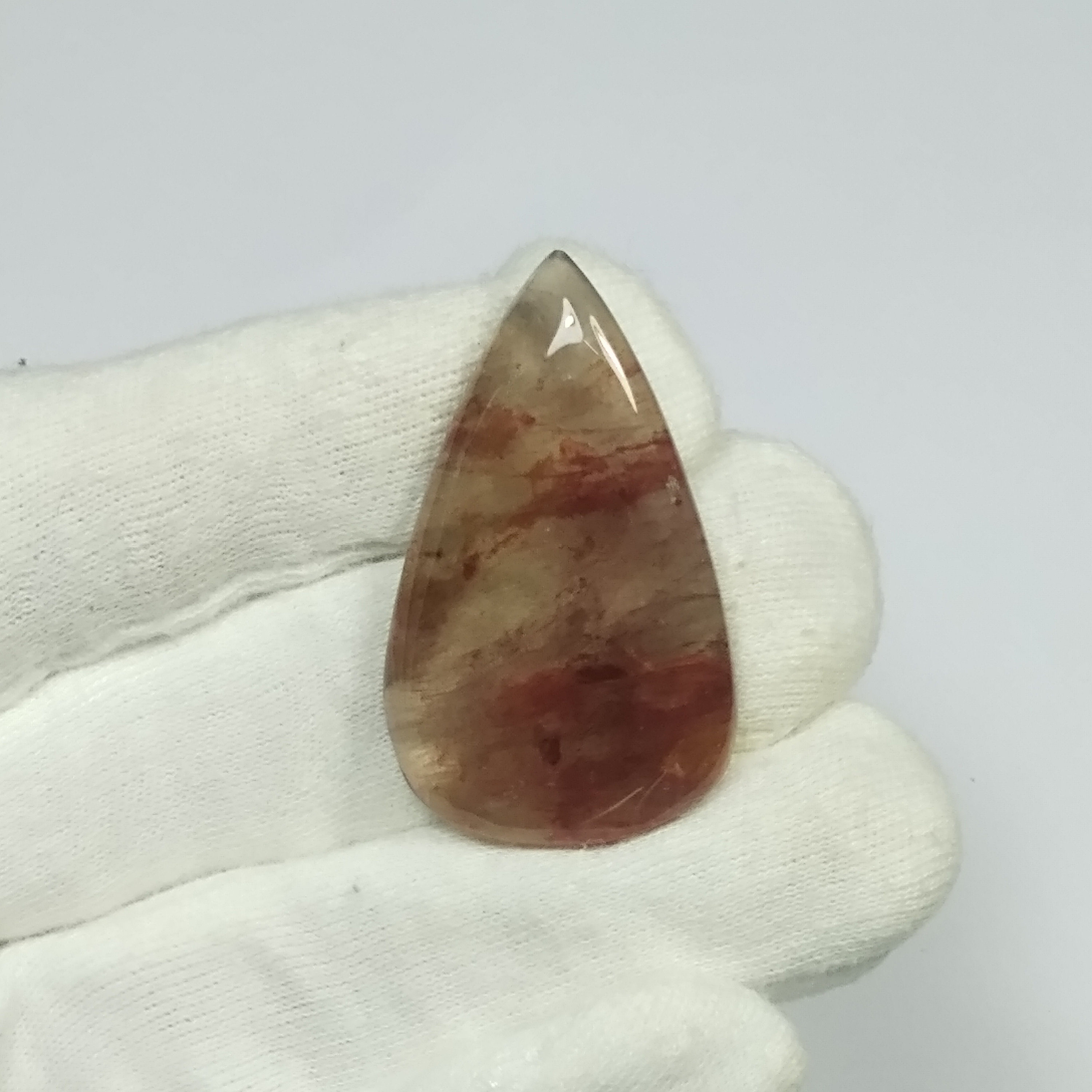 Natürliche AMBER QUARTZ OVAL/Pear Cabochon lose Edelstein für Etsy