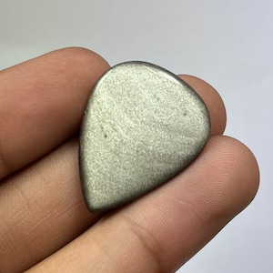 Natuurlijke zilveren glans obsidiaan peer/ovaal/fancy/hartvorm cabochon losse edelsteen voor sieraden