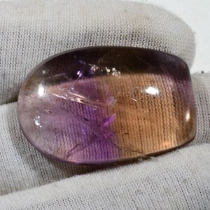 Natural AMETRINE Gemstone/BIO COLOR Ametrine Oval/Fancy Shape Cabochon/Ametrine Cabochon/Ametrine Cabochon/Pendant Stone