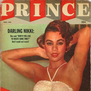 Prince "Darling Nikki" Sepia Magazine Variant Mashup Art Print