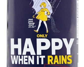 Garbage "Only Happy When it Rains" Morton Salt Mashup Art Print