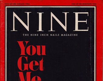 Nine Inch Nails "Closer" Time Magazine "Is God Dead?" Mashup Art Print