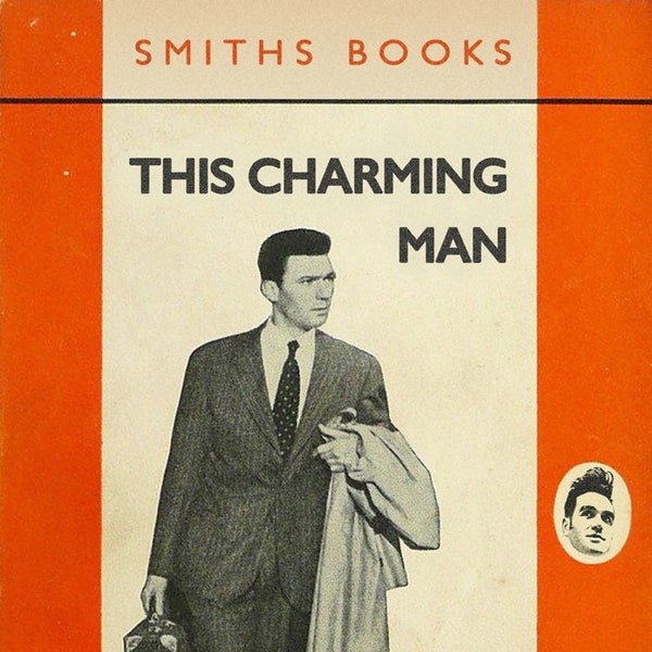 The Smiths "This Charming Man" 1950s Penguin Classic Novel Mashup Print