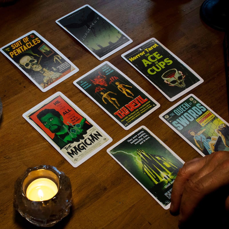 Todd Alcott's Horror Tarot, Horror-Themed Tarot Deck image 2